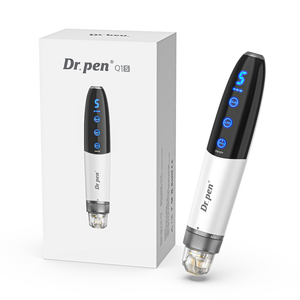Professional Bio-Pen Q1S Wireless 5-Speed Derma-Microneedling-Pen with Blue &amp; Red-LED for Face/Head/<strong>Hands</strong> Skin Treatment - Product Image 6