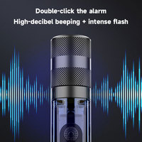 Porte-clés Edc à haute luminosité Mini lampe de poche de poche Lumens avec mise au point multimode laser blanc Type de lampe de poche LED étanche