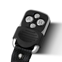Télécommande de porte de garage 433,92 MHz à 4 boutons, duplicateur de code fixe et à apprentissage automatique 433 MHz pour portail TOP434