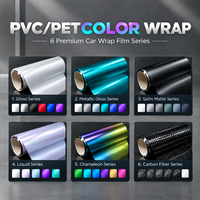 Film de protection de peinture automobile TPU PPF transparent et mat, sans effet peau d'orange, vinyle de protection automobile PET PVC, couleur pour la décoration de carrosserie automobile
