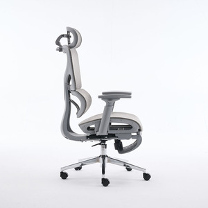 <span class=keywords><strong>Chaise</strong></span> de bureau de luxe ergonomique universelle à dossier divisé, entièrement réglable en hauteur, avec soutien lombaire complet - Product Image 5