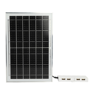 Nieuwe Solar Universele USB-oplaadpaneel 8W 10W 15W PERC N-Type 4USB-uitgang Stabilisator Multi-scene toepassing - Product Image 5