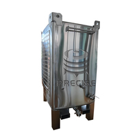 Fournisseurs de cuves de fermentation portatives de fermenteur de support de canal de fourche en acier inoxydable 3000L personnalisé