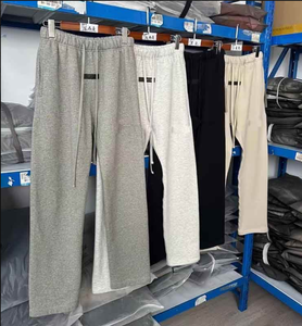 <span class=keywords><strong>Pantalon</strong></span> de sport vintage en toile pour <span class=keywords><strong>homme</strong></span>, qualité supérieure, vente en gros d'usine, 100% coton, doublure <span class=keywords><strong>polaire</strong></span> anti-boulochage, fermeture à cordon de serrage - Product Image 3