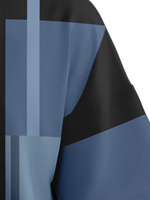 Ensemble décontracté 2 pièces pour homme avec imprimé rayé personnalisé, OEM, 100 % polyester, respirant, t-shirt à manches courtes et short de survêtement avec logo