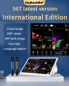 Entertainment <strong>Karaoke</strong> Machine 5in1 Hot Sale System KTV 15.6 Inch 500G <strong>Player</strong> With Wireless Microphone - Product Image 2