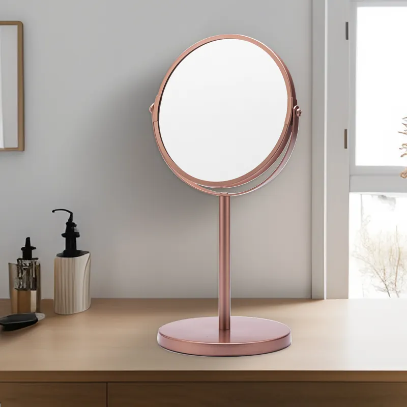 360 degreevanity 화장대 거울 X5 확대 화장품 거울 양면 작은 테이블 거울은 사무실에서 사용할 수 있습니다
