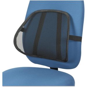 Chaise de bureau Alera ALE avec dossier en maille noire 18 1/8 x 15 3/8 x 5 7/8 - Product Image 2