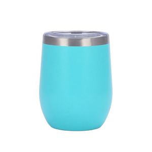 Verre à vin sans pied en acier inoxydable de qualité alimentaire 350 ml, cadeau pour la fête des mères, pour la consommation en intérieur et en extérieur ASM09 - Product Image 4