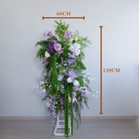 Boule de fleurs L-R525, nouvelle arrivée en stock, fleurs artificielles de haute qualité personnalisées pour les centres de table de mariage et les décorations de table