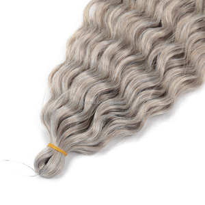 Trenzas de ganchillo de pelo trenzado español, 22 pulgadas, 100g, pelo sintético, 30 hebras/paquete - Product Image 6