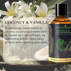 Huile parfumée concentrée noix de coco vanille en gros, personnalisée <span class=keywords><strong>pour</strong></span> <span class=keywords><strong>la</strong></span> fabrication de parfums, de lessives, de bougies et de savons – Usine chinoise - Product Image 3