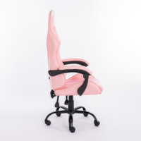 Fabricant de chaises de jeu OEM, chaise de bureau ergonomique inclinable moderne en cuir à dossier haut et réglable