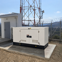 Générateur diesel silencieux 25 kVA 1800 tr/min, installation rapide, 100 kVA, 200 kVA, 500 kVA pour projets miniers