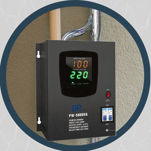 KEBO 5000VA Regulador de tensão automático monofásico PWB parede Home Appliance dois dígitos Display LED relé de cobre para AC - Product Image 3