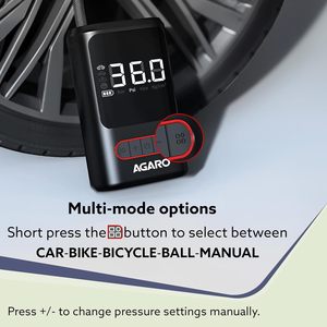 Inflador de aire automático inteligente para bicicleta, motocicleta, indicador de potencia, Mini bomba de neumático de coche eléctrico portátil Digital - Product Image 4