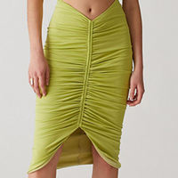 Ensemble décontracté deux pièces pour femme, jupe unie et haut à bretelles croisées, coupe classique, vêtements pour femme personnalisés, 100% OEM