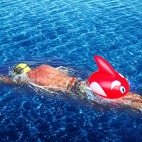 JW-YY24 Flotador Inflable de PVC Engrosado para Todas las Estaciones, Airbag Antiahogo, Equipo de Natación Asistida para Adultos