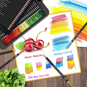 Hot Bán 180 Màu Bút Chì Thiết Lập, Cao Cấp Chất Lượng Cao Nghệ Thuật Vẽ Bút Chì Trong Hộp Thiếc - Product Image 4