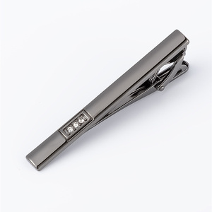 Personalizado hombres traje camisa joyería accesorio fabricante circón incrustaciones corbata Clip y circón gemelos para <span class=keywords><strong>abogado</strong></span> - Product Image 3