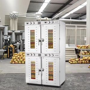Déshydrateur commercial pour fruits avec <span class=keywords><strong>88</strong></span> plateaux en acier inoxydable, alimentation industrielle 220V - Product Image 1