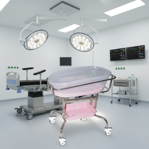 HOCHEY MEDICAL Lettino Ospedaliero per Neonati di Alta Qualità, Culla Pediatrica Stabile per Reparto Neonatale - Product Image 4