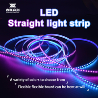 Bande lumineuse LED adressable intelligente pour éclairage d'ambiance IP67 Cuivre CE ROHS 60 LED/m 3 SMD 2835 Flexible Blanc DC 12V Paysage 85