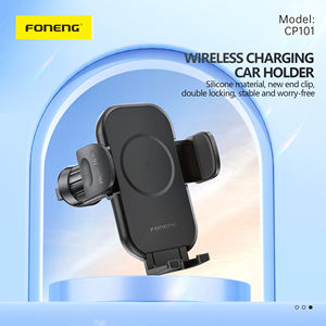 Support de téléphone de voiture sans fil Foneng CP101 15W en métal, prend en charge tous les appareils mobiles à chargement sans fil - Product Image 5
