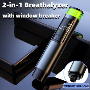 Tester e rilevatore di alcol per <span class=keywords><strong>Test</strong></span> 2-in-1 per <span class=keywords><strong>Test</strong></span> di <span class=keywords><strong>sicurezza</strong></span> e protezione indicatori a LED ad alta precisione portatili - Product Image 4