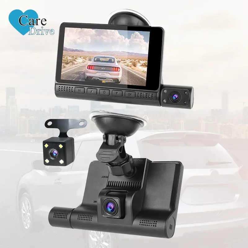 Caredrive มินิกล่องสีดำรถ SONY Imx323 GPS WiFi 1080P Full HD บันทึกการขับขี่ aUkEy Dr01รถยนต์ DVR กล้องติดรถยนต์1080P