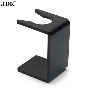 JDK Custom Wholesale LOGO Acrylic Shaving Brush Stand for Men's Wet Shaving
