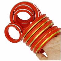 Joints d'étanchéité pour marteaux 1'' 2'' 3'' 4'' en NBR, HNBR, FKM, PTFE, caoutchouc rouge, tailles personnalisées, dureté 80-95 Shore, durables, résistants à l'huile et au gaz