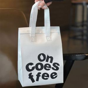 Customized Bag Non Woven <b>Drink</b> <b>Cooler</b> Bags for Lunch Catering Delivery Recyclable Thermal Bags for Food Delivery - Product Image 4