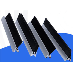 4 "dài chống tĩnh chống cháy Nylon bàn chải Nylon <span class=keywords><strong>Filament</strong></span> cho kim loại-ủng hộ Dải bàn chải - Product Image 1