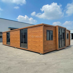 Maison conteneur extensible 40 pieds 20 pieds, prête à l'emploi, villa préfabriquée <span class=keywords><strong>avec</strong></span> 2, 3, 4 ou 5 chambres, maison mobile préfabriquée portable - Product Image 2