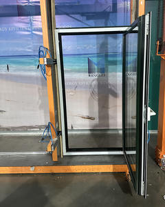 Fenêtres en aluminium de style européen certifiées NFRC, triple vitrage, isolation thermique, <span class=keywords><strong>fenêtre</strong></span> à battants pour villa - Product Image 5