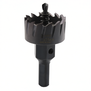 Lame de scie cloche HSS Ttake 39 mm pour la découpe du bois et du métal, fabriquée en Italie - Product Image 2