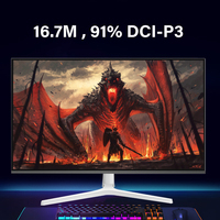 Monitor Gaming LED Curvo OEM ODM de 27/32/49 Pulgadas, 4K 5K 165Hz, Súper Ancho 32:9, Sin Marco, con Altavoces, para Hogar, Oficina y Negocios