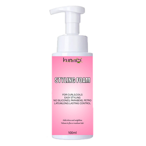 <span class=keywords><strong>Mousse</strong></span> <span class=keywords><strong>coiffante</strong></span> organique en <span class=keywords><strong>mousse</strong></span> de marque privée OEM pour raidir les cheveux naturellement bouclés et permanentés qui définissent les boucles - Product Image 1