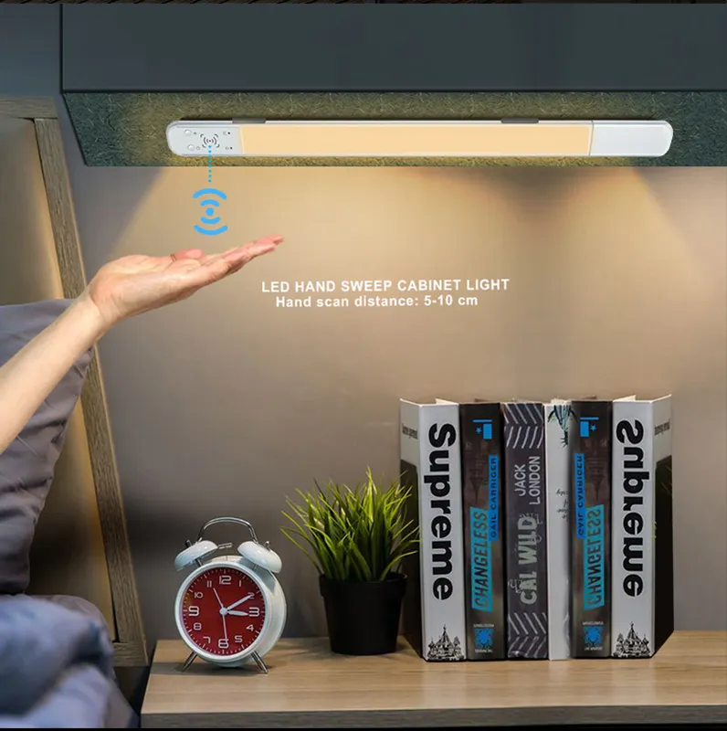 Battery Operated Super Bright LED Closet Kitchen Light Wireless Under Cabinet Lighting Motion Sensor Light