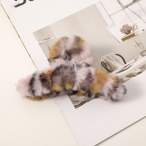 Nouvelles griffes de <span class=keywords><strong>cheveux</strong></span> de mode personnalisées de haute qualité en vrac coréen grande taille, pinces à <span class=keywords><strong>cheveux</strong></span> - Product Image 5