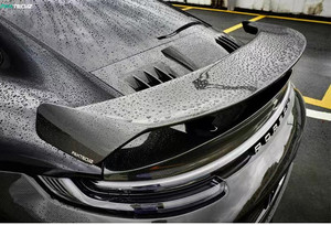 ชุดแต่งตัวถังคาร์บอนไฟเบอร์แห้งใหม่ ZNDR สำหรับ 992 Turbo S พร้อมสปอยเลอร์ PAK อัพเกรดแบบติดตั้งเอง รุ่นปี 2020- ชุดเปลี่ยนทดแทน - Product Image 2