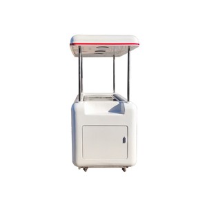 Chariot à glaces 4 saveurs Chariot à crème glacée mobile Machine à crème glacée commerciale intelligente pour café - Product Image 6