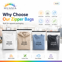 Sacs à fermeture éclair personnalisés pour vêtements, gain de place, pour boîtes d'abonnement et collections saisonnières, réutilisables, personnalisation OEM, approvisionnement rapide en gros