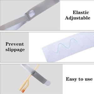 पुनः प्रयोज्य कपड़े विरोधी पर्ची लेगबैंड धारक कैथेटर लेग स्ट्रैप - Product Image 2