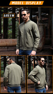 Chaqueta Estilo Bomber <span class=keywords><strong>Top</strong></span> <span class=keywords><strong>Gun</strong></span> para Hombre, Chaqueta Táctica de 1 Pieza, Estilo <span class=keywords><strong>Maverick</strong></span> Tom Cruise, Chaqueta de Piloto - Product Image 5