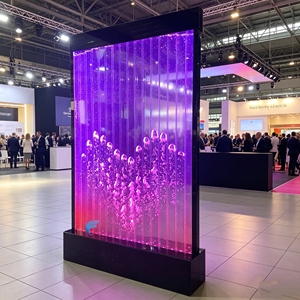 Panneau à bulles d'eau personnalisé, écran décoratif pour la décoration du hall d'entrée d'hôtel - Product Image 4