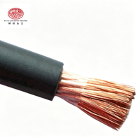 Câble de soudage gainé de caoutchouc ignifuge SZYL YHF, résistant à la chaleur et à l'huile, extra flexible, en cuivre pur, 450V/750V
