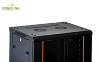 Équipement de télécommunication Starlink, armoire rack de 19 pouces, petite armoire rack 9U, armoire serveur murale