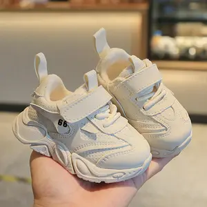 Vendite calde scarpe sportive del neonato del cotone del bambino per i bambini 6-12 mesi
